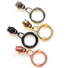 Metal spiral zip slider 6.5mm - Calissone