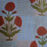 Indian fabric Patchwork Flower - Calissone