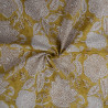 Indian cashmere fabric - Ocher - Calissone