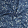 Tissu indienne floral - Full of blue - Calissone
