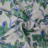 Tissu indienne feuillage light - Calissone