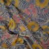 Tissu indienne floral - Lilas and co - Calissone