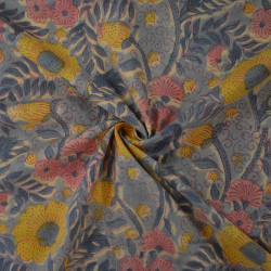 Indian floral fabric - Lilac and co - Calissone