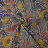 Tissu indienne floral - Lilas and co - Calissone