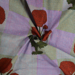 Indian fabric Patchwork Flower 2 - Calissone