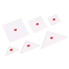 Set of templates for 10 patchwork patterns - Calissone