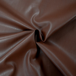 Simili envers daim - Chocolat - Calissone