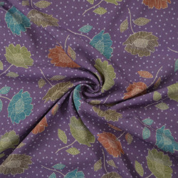 Crêpe de viscose - Flower Dot - Calissone