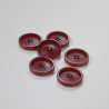 Bouton corozo bordeaux 23mm - Calissone