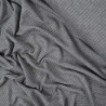 Maille côtelée lurex - Gris chiné - Calissone