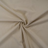 Jersey 100% coton uni - Beige clair - Calissone