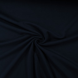 100% plain cotton jersey - Navy blue - Calissone