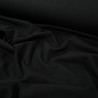 100% plain cotton jersey - Black - Calissone
