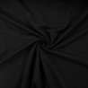 100% plain cotton jersey - Black - Calissone