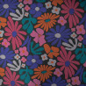 Sweat floral - Seventies indigo - Calissone