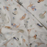 Cotton poplin French cats - Calissone