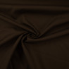 Popeline de coton - Marron - Calissone