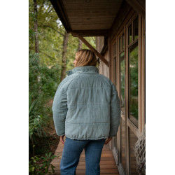 Coline down jacket pattern - Calissone