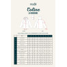 Coline down jacket pattern - Calissone