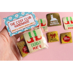Etiquettes Cosy Club - Noël - Mix x6 - Calissone