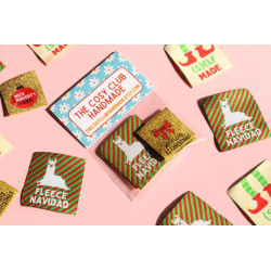 Etiquettes Cosy Club - Noël - Mix x6 - Calissone