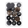 Bohin metal magic snap fasteners 14 mm - Calissone