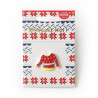Enamelled Christmas sweater pin brooch - Calissone