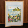 Paint by number kit - Walk in the Calanques by Sabina Fenn - Calissone