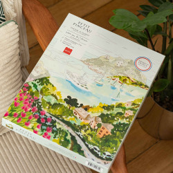 Paint by number kit - Walk in the Calanques by Sabina Fenn - Calissone