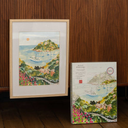 Kit de peinture au numéro - Balade dans les Calanques par Sabina Fenn - Calissone