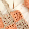 DIY Crochet Kit - My bag in granny squares - Calissone