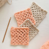 Kit DIY Crochet - Mon sac en granny squares - Calissone