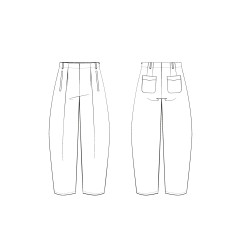 Patron Pantalon Andrea - Calissone