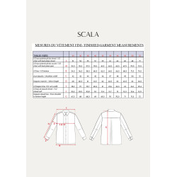 Scala Blouse Pattern - Calissone