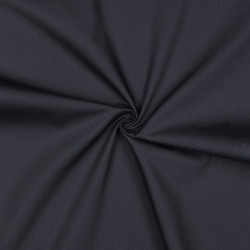 Cotton poplin - Navy blue - Calissone