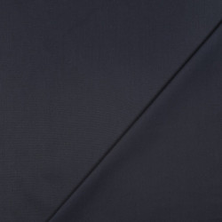 Cotton poplin - Navy blue - Calissone