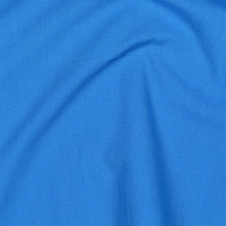 Popeline de coton - Bleu cobalt - Calissone