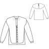 Patron Blouse Yushan - Calissone