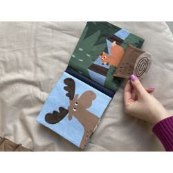 Panneau tapis de jeu multicolore - Calissone