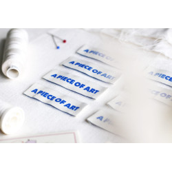 Etiquettes LPMC - A piece of art - Couleur ou Noir/Blanc - Calissone