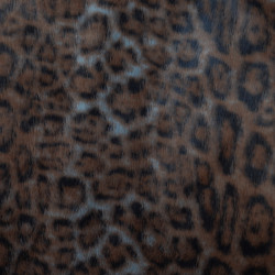 Faux Leopard Fur - Brown - Calissone