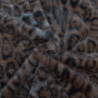 Faux Leopard Fur - Brown - Calissone