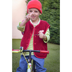 Warmer KID vest pocket pattern - Calissone