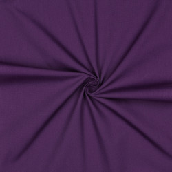 Popeline de coton - Violet - Calissone