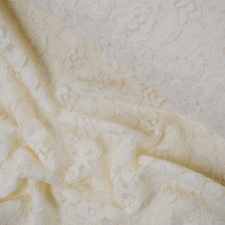 Dentelle florale - Ecru - Calissone