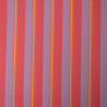 Striped viscose jersey - Red and purple - Calissone