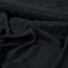 Shiny woven viscose - Black - Calissone