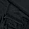 Shiny woven viscose - Black - Calissone