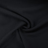 Matte woven crepe - Black - Calissone