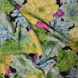 Maxi floral viscose - Calissone